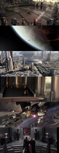 Screen Captures from the trailer for Revenge of the Sith